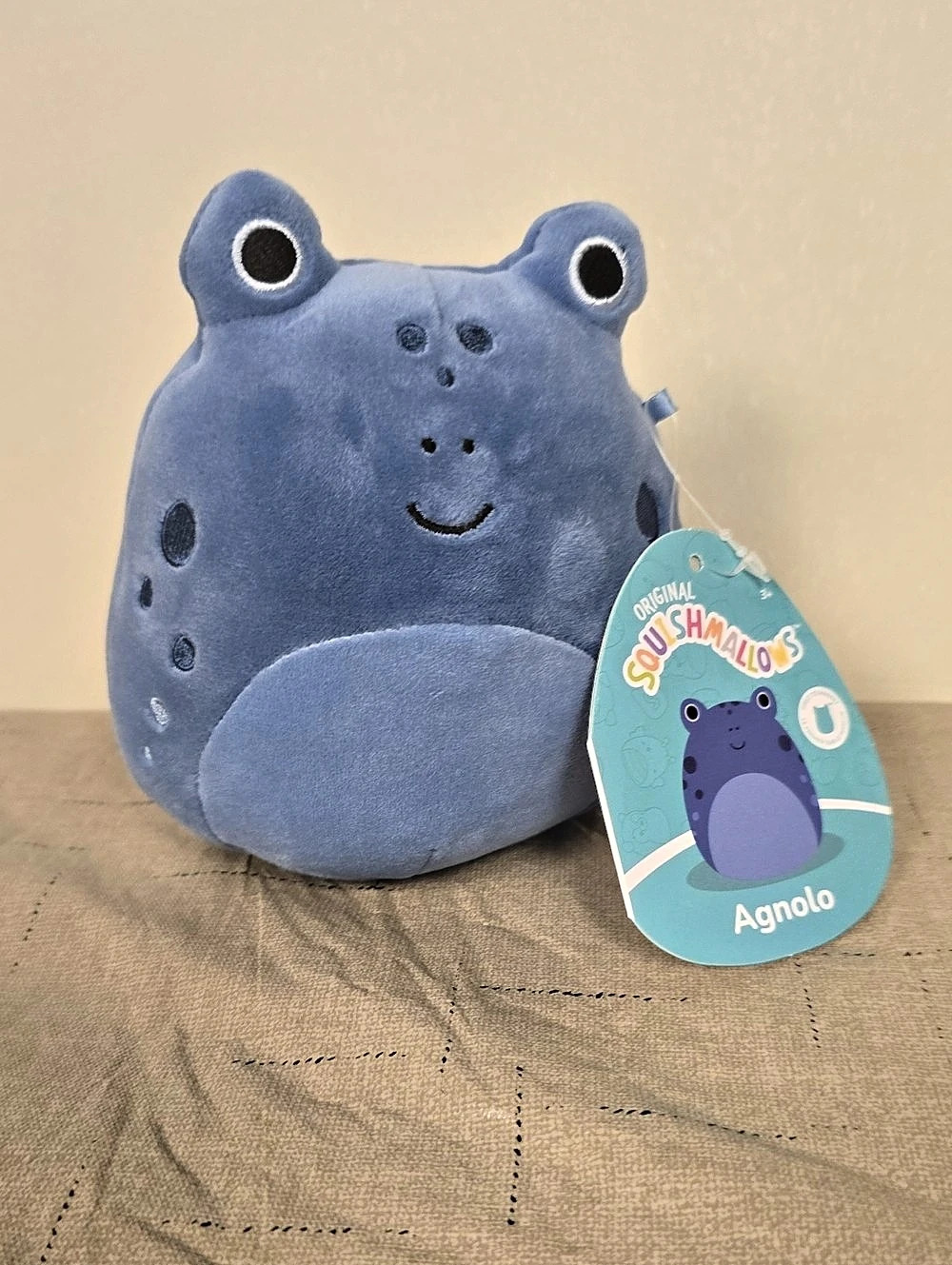 Original Squishmallows Agnolo Blue Plush Toy NWT